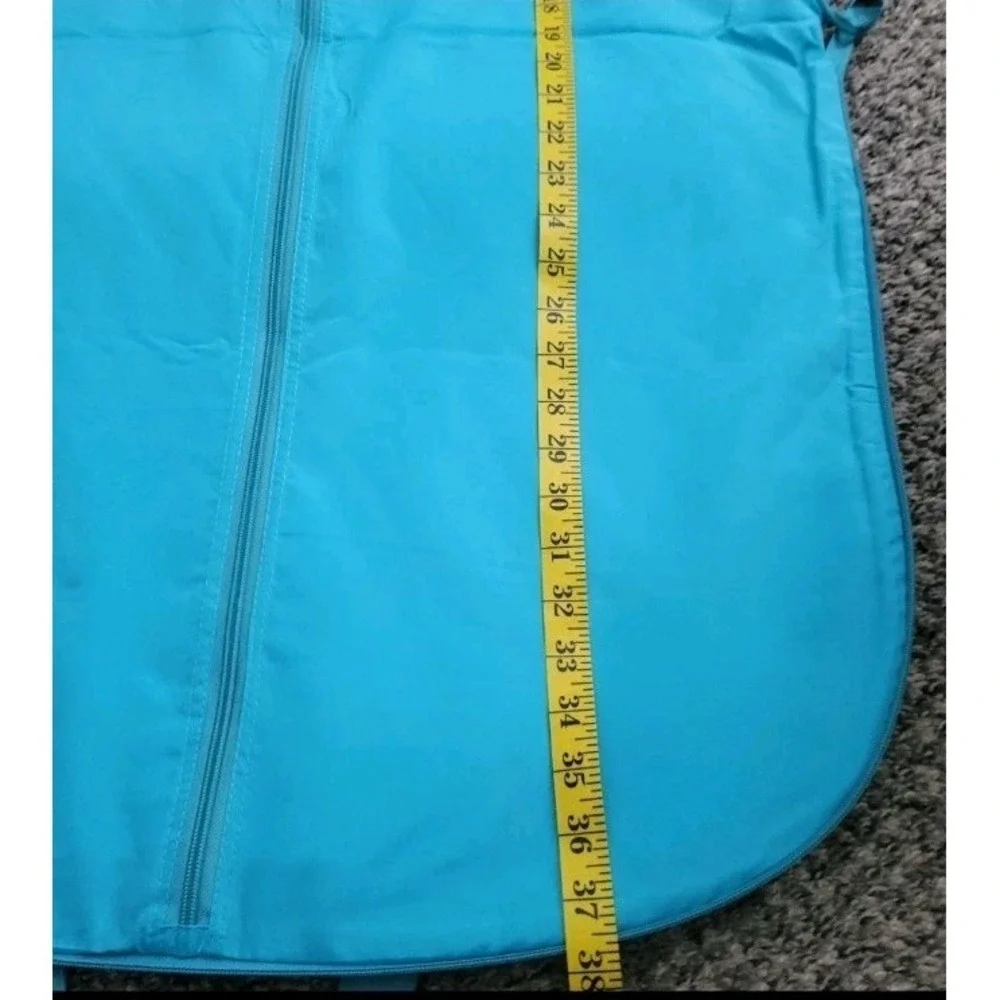 Camouflage & Teal Garment Clothing Bag